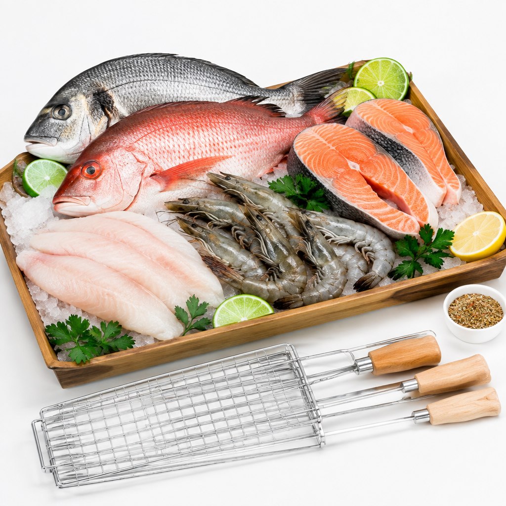 Kit churrasco de peixe